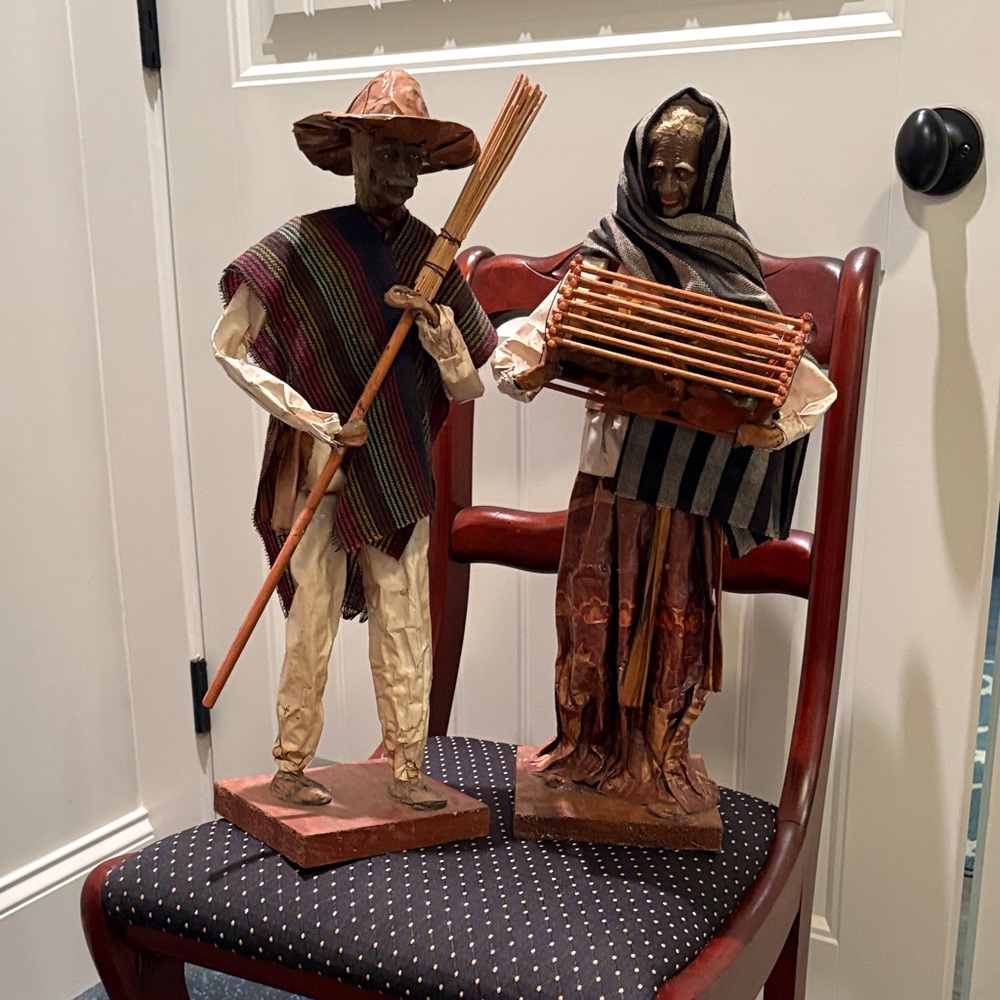 Handcrafted Figurine Set made in Mexico